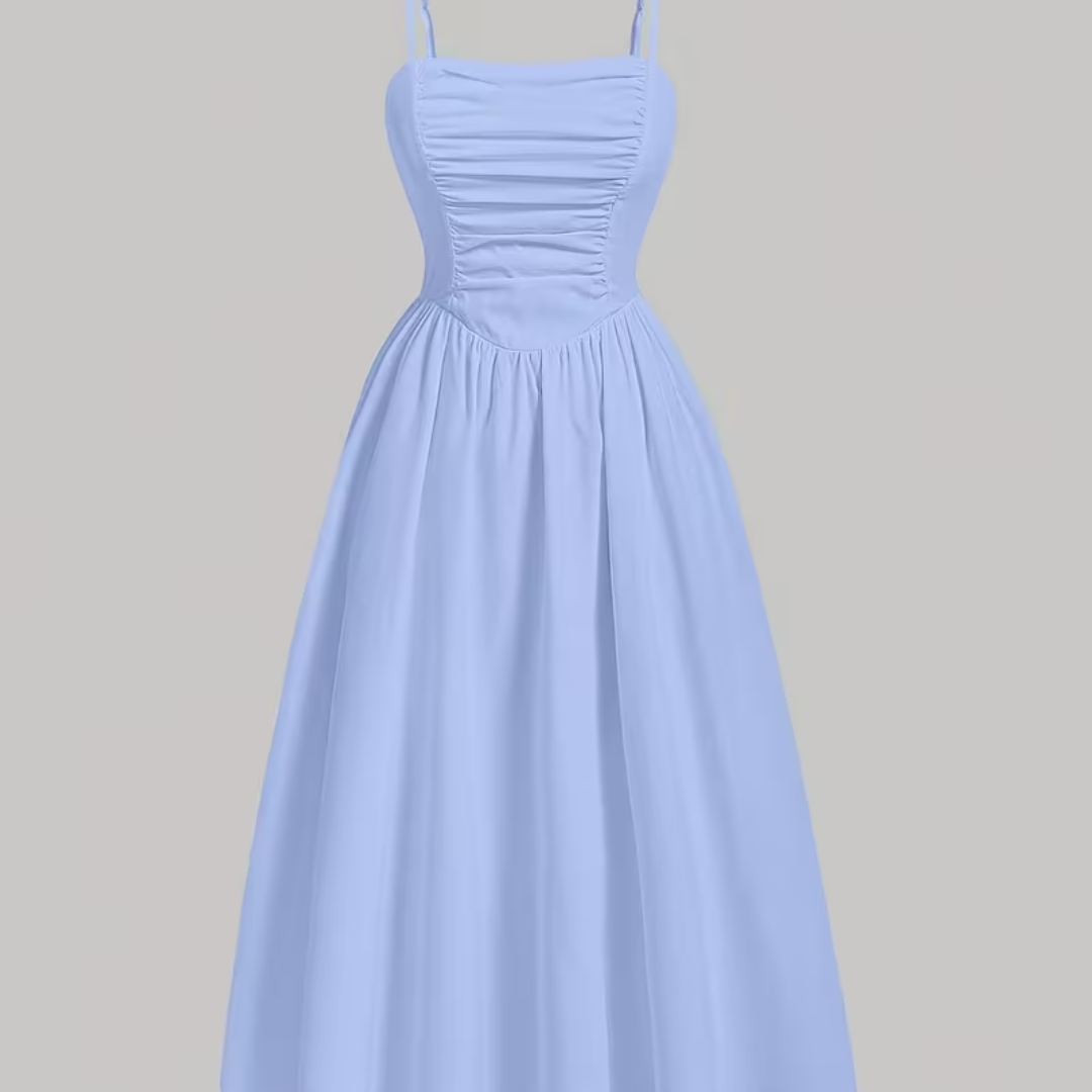 Smocked Back Cami Maxi Dress