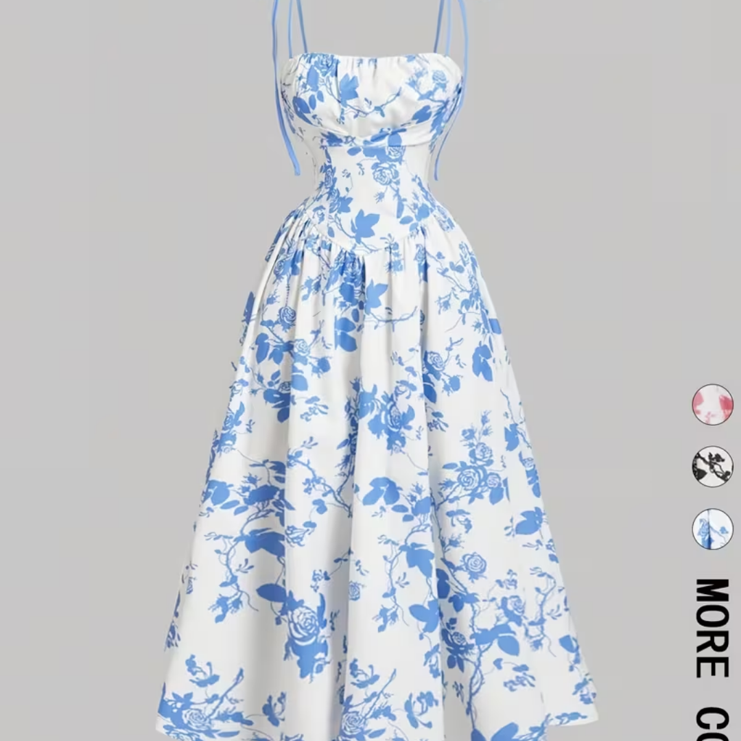 Smocked Back Cami Maxi Dress - Image 7