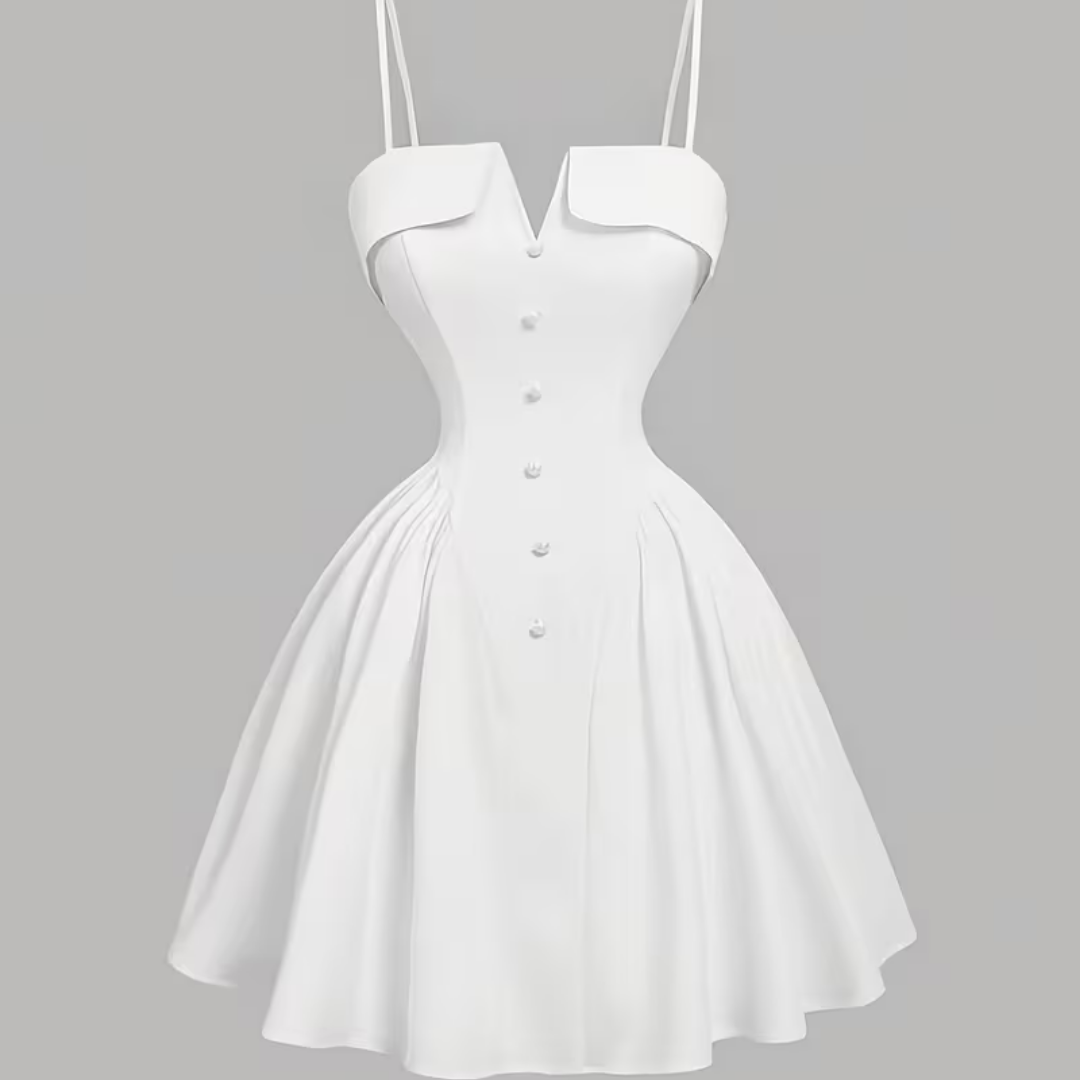 Strapless Back-Tie Wrap Maxi Dress - Image 3